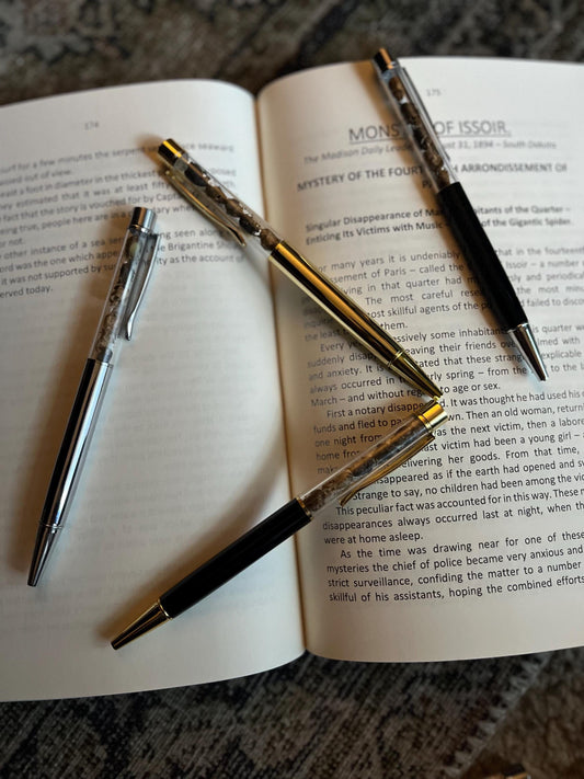 Snapdragon Seed Pod Skull Pens